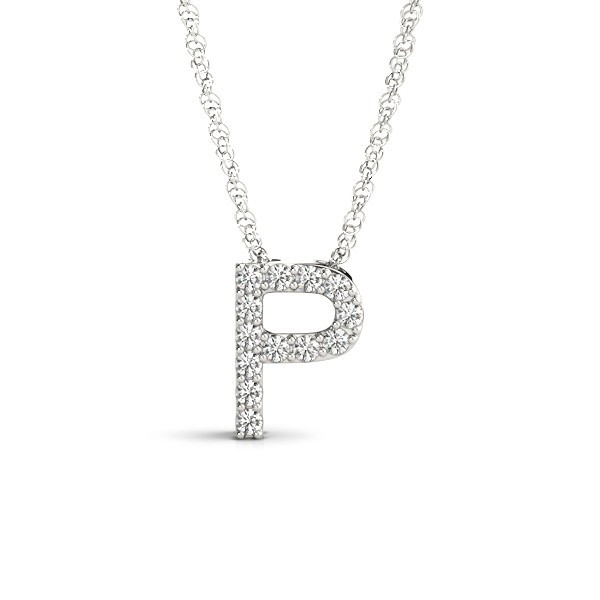 Prong Set Lab-Created Diamond  Necklace