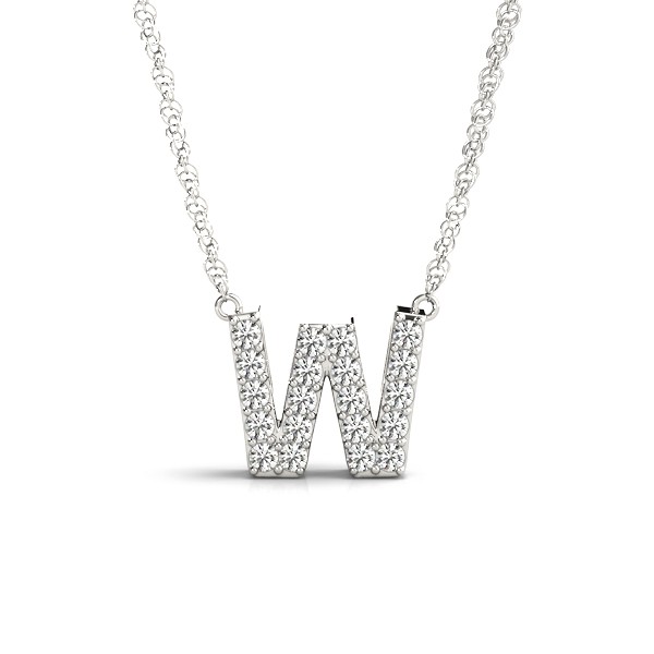 Prong Set Lab-Created Diamond  Necklace