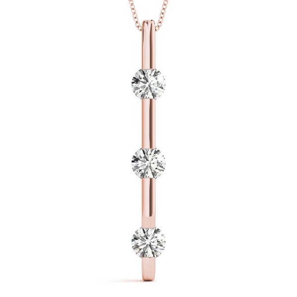 Filip Natural Diamond Prong Set  Necklace