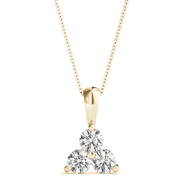 Ernest Natural Diamond Prong Set  Necklace