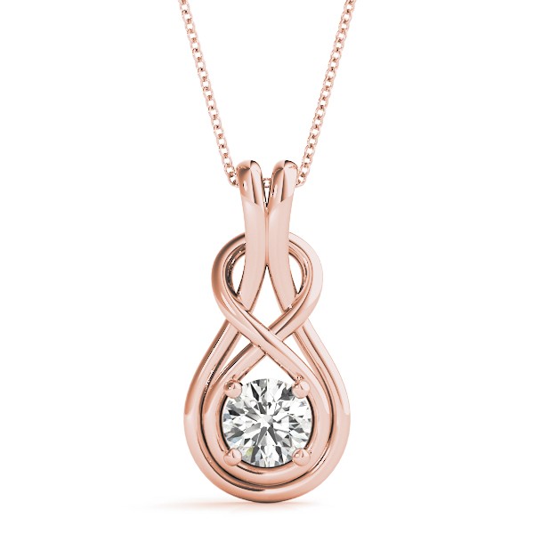 Ewan Natural Diamond Bezel Set  Necklace