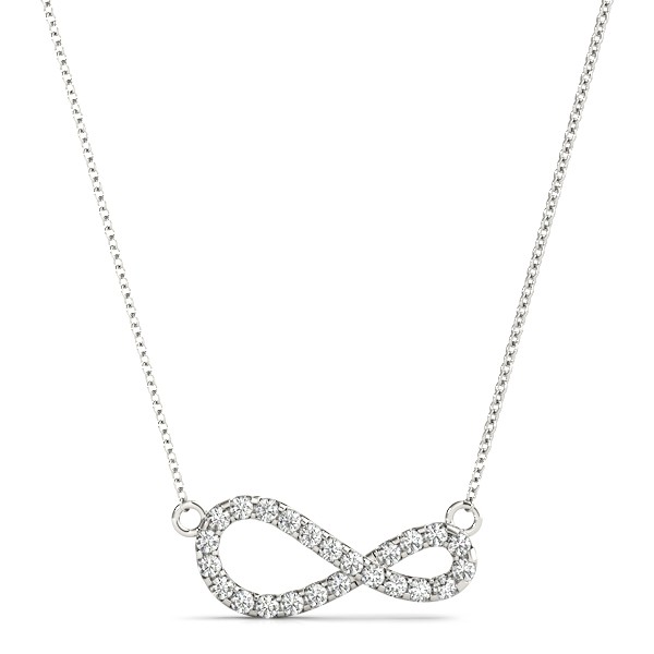 Elliot Natural Diamond Pave Set  Necklace