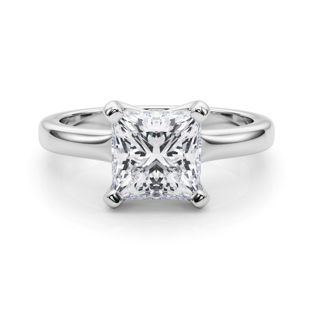 Natural Diamond  Engagement Ring