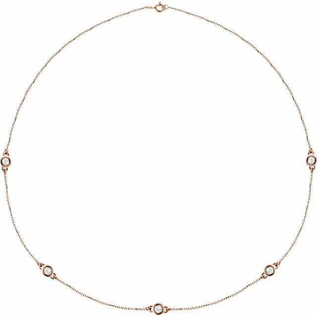 Tamarah Natural Diamond  Necklace