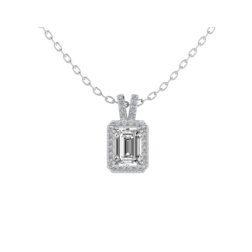 0.50 - 1.50 Carat Natural Diamond  Necklace