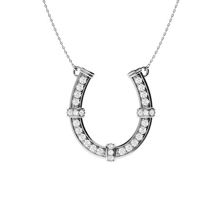 0.10 Carat Lab-Created Diamond  Necklace