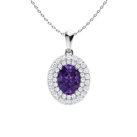 Quetzalli 0.85 Carat Amethyst 4 Prong 