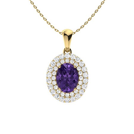 Quetzalli Amethyst 4 Prong 