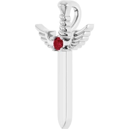 Parmindar Natural Ruby 4 Prong 