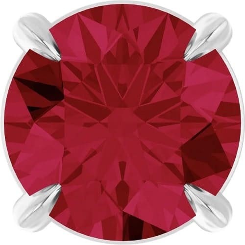 Philis 1.05 Carat Natural Ruby 4 Claw Set 