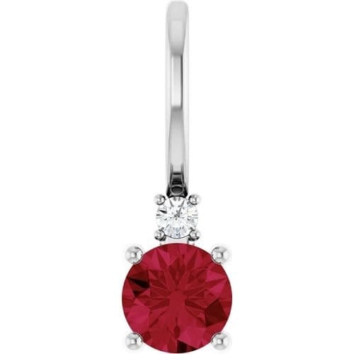 Pennilyn Natural Ruby 4 Prong 