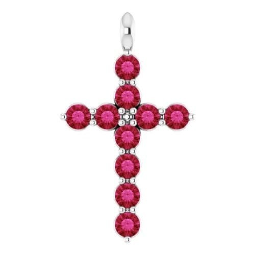 Perryn 0.50 Carat Natural Ruby Prong Set 