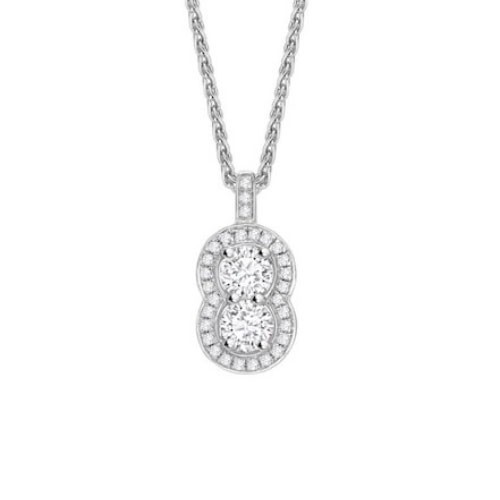 0.32 - 1.00 Carat Natural Diamond  Necklace