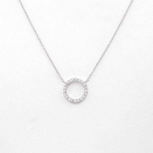 Prong Set 0.15 - 1.50 Carat Natural Diamond  Necklace