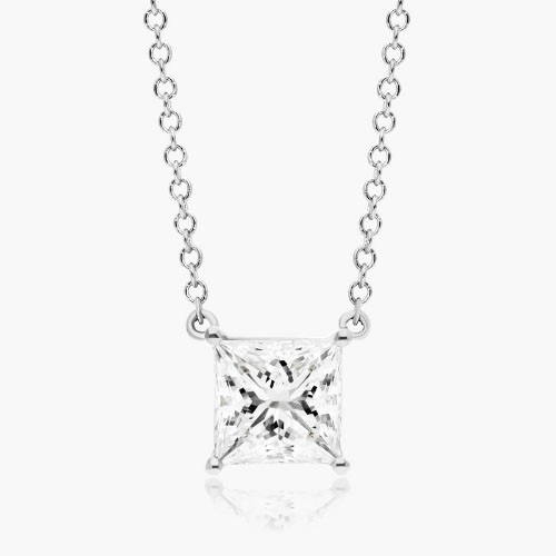 Natural Diamond  Necklace