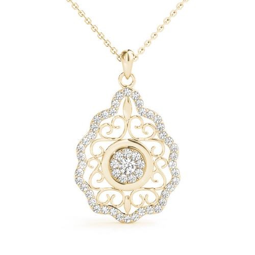 Tandi Lab-Created Diamond Pave Set  Necklace