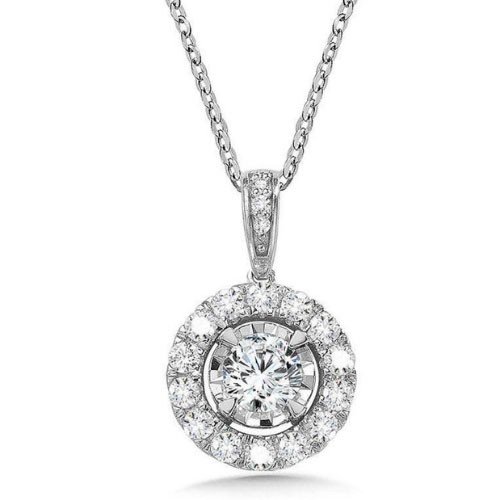 0.35 - 2.00 Carat Natural Diamond  Necklace