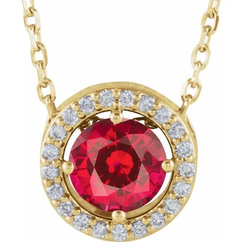 Petti Natural Ruby 4 Prong 