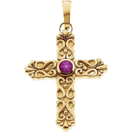 Polis 0.34 Carat Natural Ruby Bezel Set 