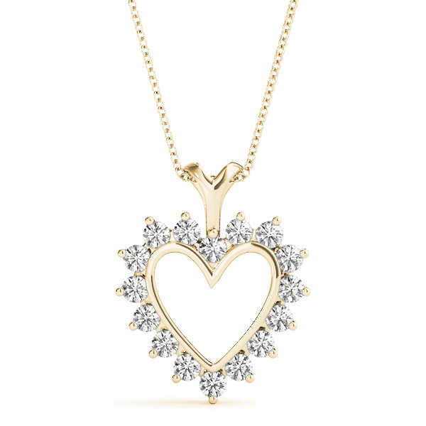 Feifei Natural Diamond Channel And Prong Set  Necklace