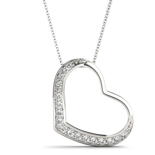 Jessy Natural Diamond Pave Set  Necklace