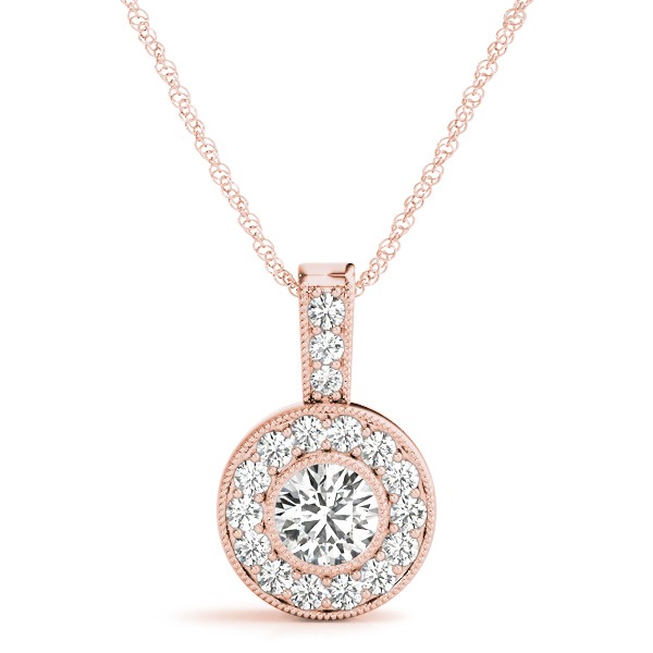 Tamira Lab-Created Diamond Bezel Set  Necklace