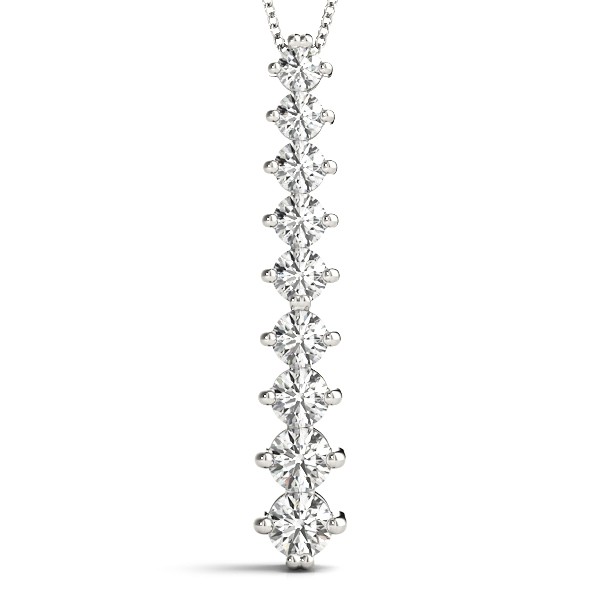 Pave Set Natural Diamond  Necklace
