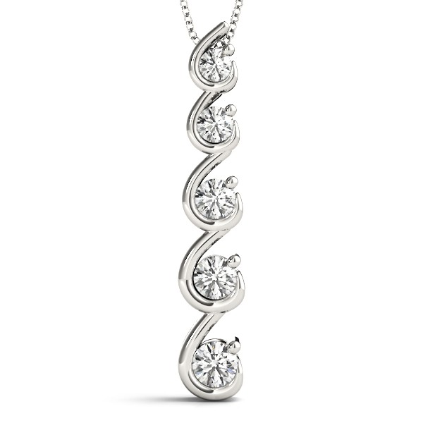 Natural Diamond  Necklace