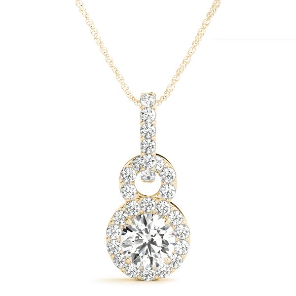 Tionne Lab-Created Diamond 4 Prong  Necklace