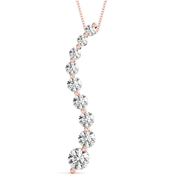Patrick Lab-Created Diamond Bezel Set  Necklace