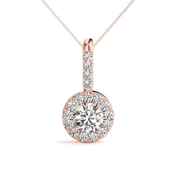 Tekla Natural Diamond 4 Prong  Necklace