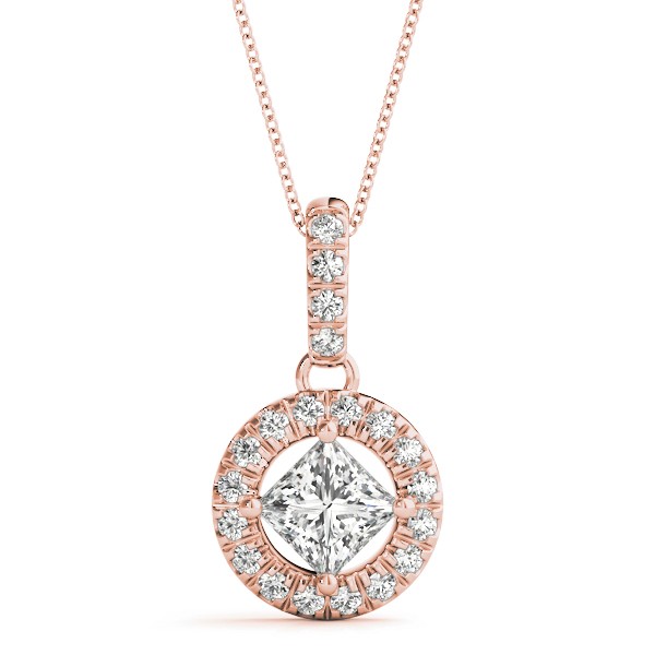 Tiffinee Lab-Created Diamond 4 Prong  Necklace
