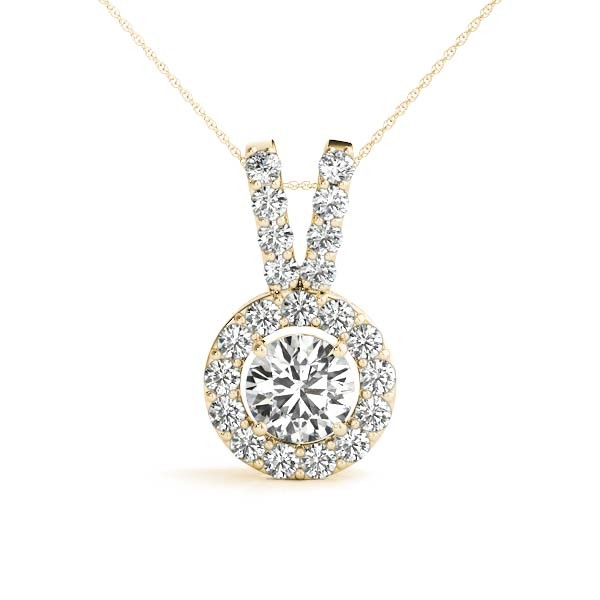 Tamarra Lab-Created Diamond 4 Prong  Necklace