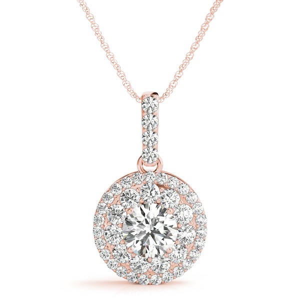 Taline Lab-Created Diamond 4 Prong  Necklace