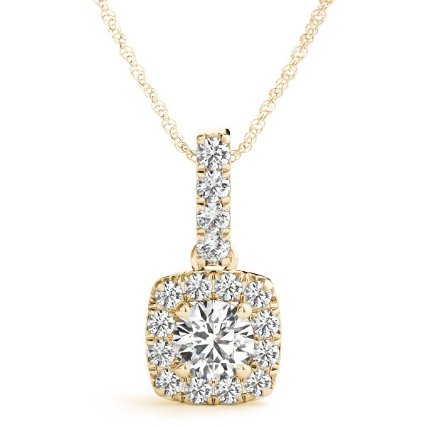 Talise Lab-Created Diamond 4 Prong  Necklace