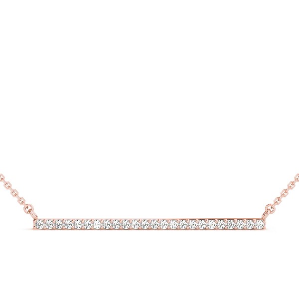 Gabriella Natural Diamond Bar Set  Necklace