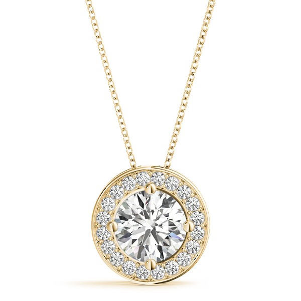Treasa Natural Diamond 4 Prong  Necklace