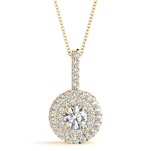 Tanda Natural Diamond 4 Prong  Necklace