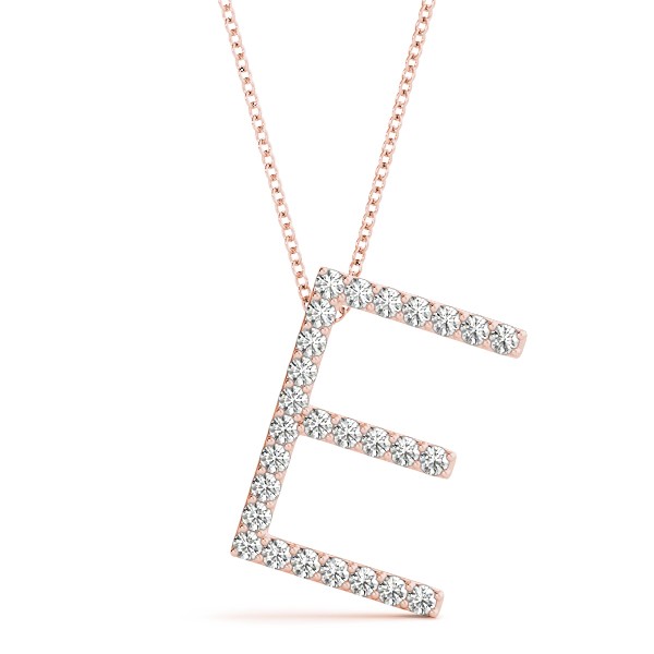 Elvin Natural Diamond Prong Set  Necklace