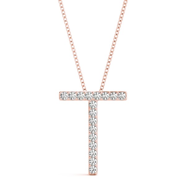 Tyler Natural Diamond Prong Set  Necklace