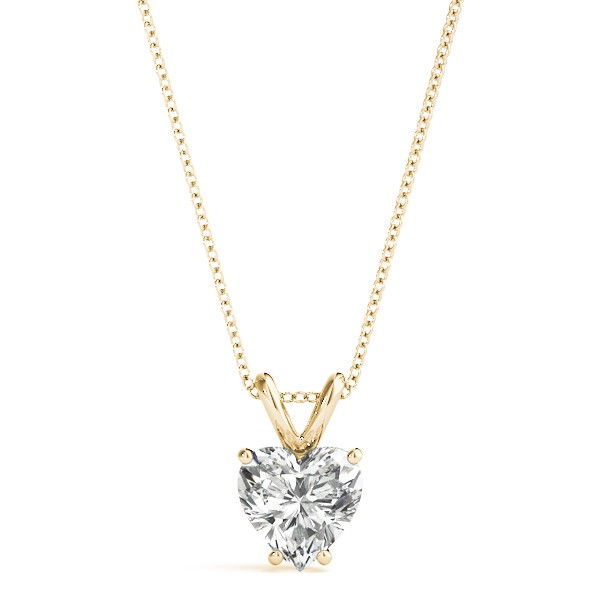 Bella Natural Diamond 4 Prong  Necklace