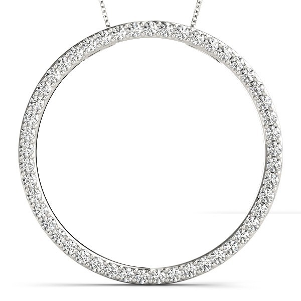 Ralph Natural Diamond Pave Set  Necklace