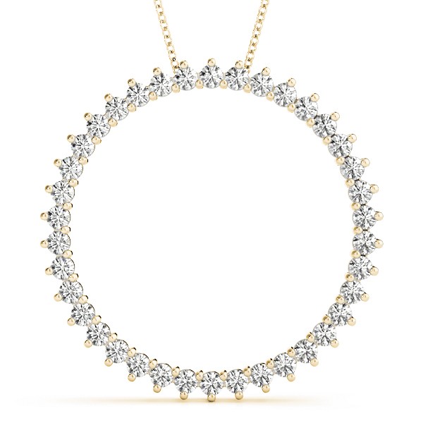 Harvey Natural Diamond Prong Set  Necklace