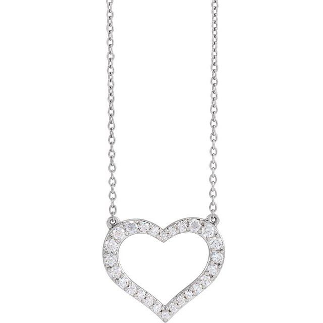 Pave Set 0.20 - 0.40 Carat Natural Diamond  Necklace