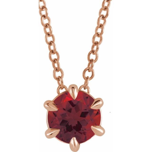 Runild Garnet 6 Prong 