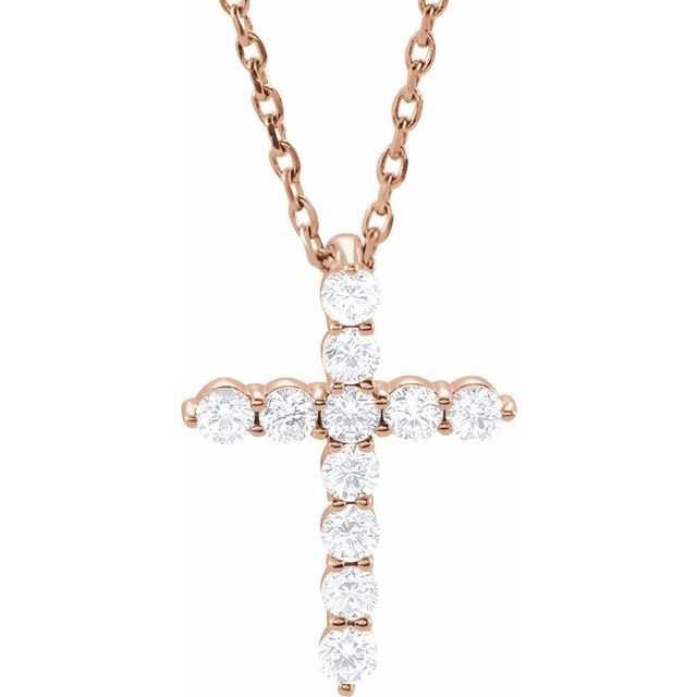 Daniella Natural Diamond Prong Set  Necklace