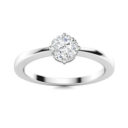 4 Prong Natural  Diamond Ring