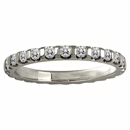 Bar Set Natural  Diamond Ring