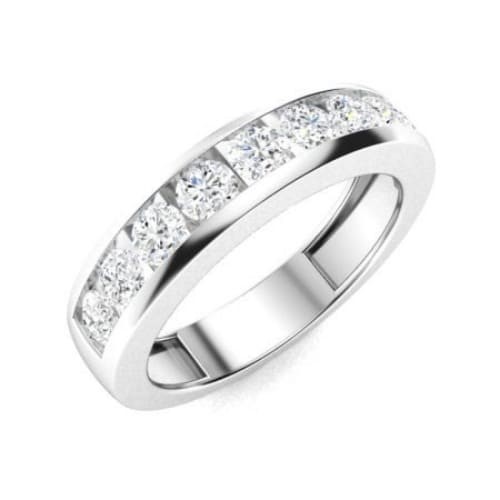 Channel Set 0.30 Carat Natural  Diamond Ring