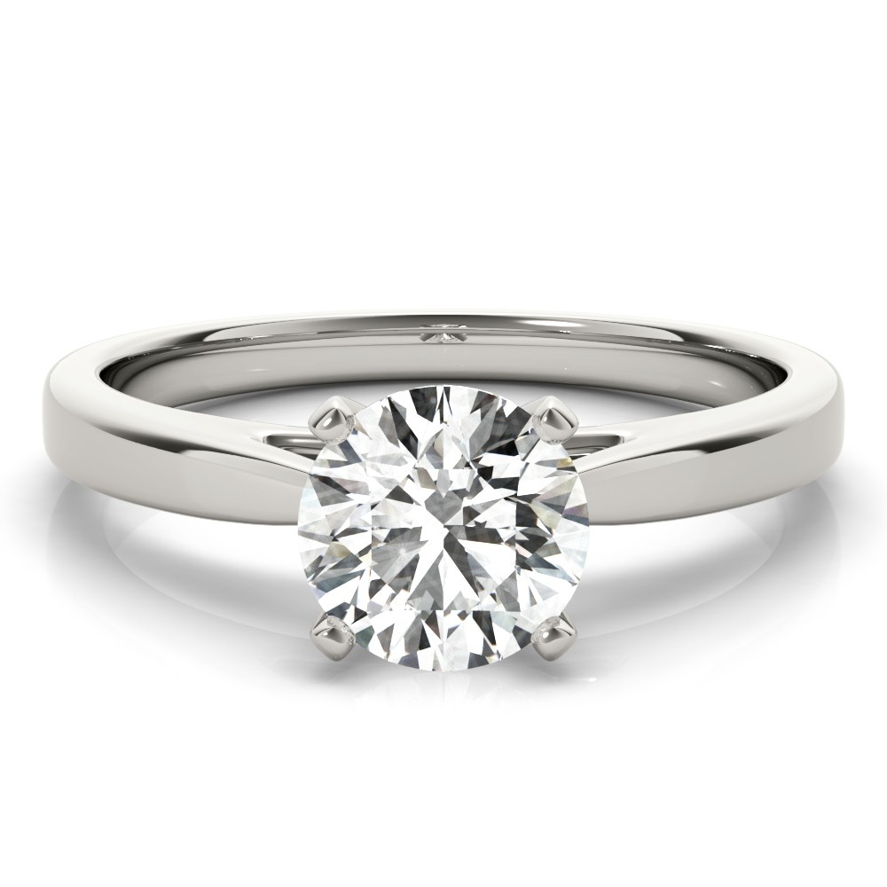 4 Prong Natural  Diamond Ring